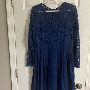 Zaniest Women’s Floral Lace Short Bridesmaid Dress